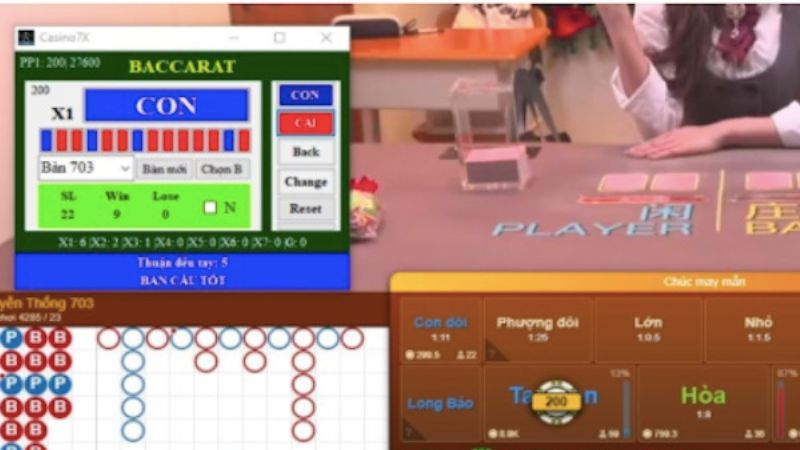 Tool hack Baccarat chính xác cho bet thủ